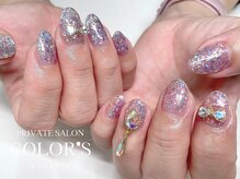 カラーズ ネイル アンド アイ(COLOR'S NAIL&EYE)/ラメ＋パーツ