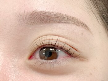 プラスアイ 銀座中央通り店/アイブロウ×パーマ 担当:菅