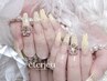 【長さはミディアム(M)☆】チップ長さだし10本持ち込みdesign¥15,900