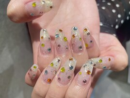 ビジューネイル