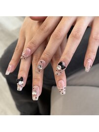 ガーリーアートネイル♪