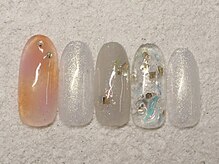 リノ ネイル(Rino nail)/4月の新作804b1キラキラ