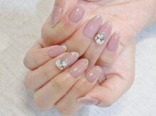 ラルネイル 大宮(Lull. nail)/＊ピンク＊Vカット＊