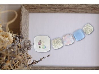 ファストネイル mozoワンダーシティ店(FAST NAIL)/オーロラ ラメネイル 【11612】