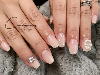 ネイル アトリエ クロリ(nail atelier Coloris)/クリスマスカラーグラデーション