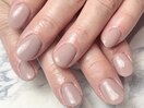 ナチュラルワンカラーネイル