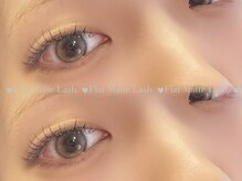 ジュディベル(JudiBelle)/マツエク/フラットラッシュ/束感