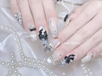 リンドネイル バイ モカ アンド ララ(Lind nail by moca and LaLa)/【mizuki】ちゅるんネイル