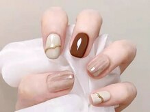 センスネイル 北千住店(Sense Nail)/秋冬ネイル　エレガントデザイン