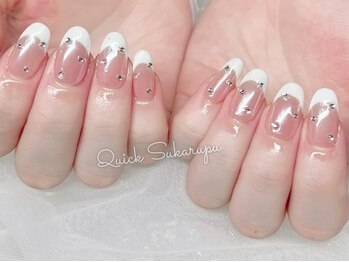 クイックスカルプ 高田馬場(Quick Sukarupu)/白フレンチ