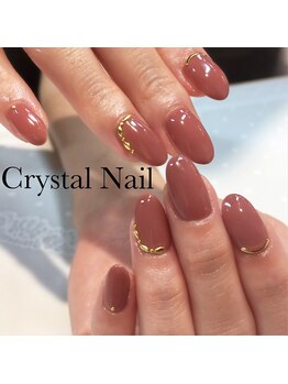 クリスタルネイル ボンベルタ橘店(CRYSTAL NAIL)/シンプルネイル