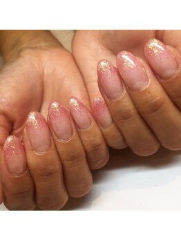 トータルサロン 白べぇーっ プラス/ラメグラデーション