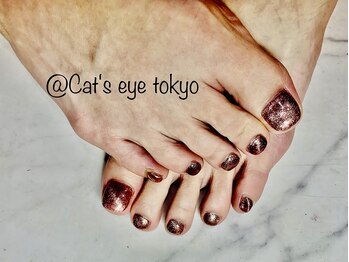 キャッツアイトーキョー 高円寺店(Cat's eyeTOKYO)/ギャラクシーフットネイル