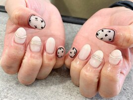 ダルメシアンネイル