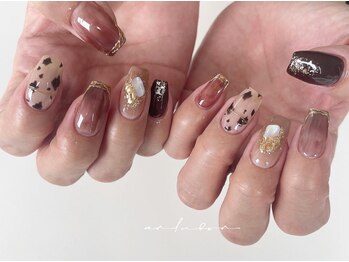 ダルメシアンネイル