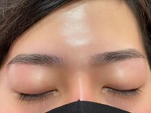 アイマジックピュア 仙台駅前店(EYE MAJIC pure)/韓国風ストレート眉｜メンズ眉