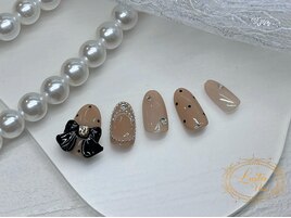 チェーンフレームとリボン◎