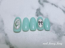 ネイル ファンシーファング(nail_fancy_fang)/4月5月限定　季節の定額デザイン