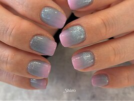 《グラデーションネイル》