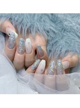 ピョルネイル 流山おおたかの森(Byeol Nail)/#キラキラ#マグネットネイル