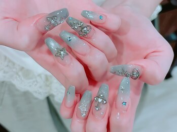 リンネイル 新大久保店(Rin Nail)/＃ギャラクシーxプラネット