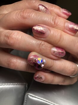 ネイルアンドボディケアサロン ミリミリ(milimili)/塗りかけネイル♪