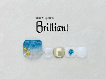 ネイルアンドまつげエクステのお店 ブリリアント 草加(Brilliant)/Foot 定額11000円コース