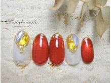 ラフネイル(Laugh nail)/デザインアート　￥9200