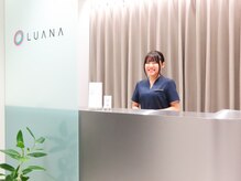 ルアナ(LUANA)の雰囲気（女性スタッフがお出迎えや受付、施術までの準備を対応します。）