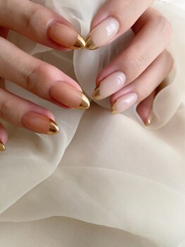 チャンス(CHANCE)/ワンカラー+ミラーフレンチ