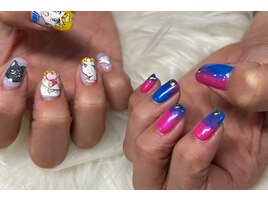 キャラクターネイル