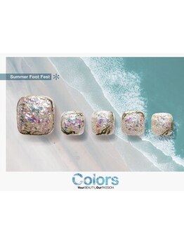 カラーズ荻窪 ネイルラウンジ(Colors Ogikubo Nail Lounge)/ステンドグラス×ゴールドミラー