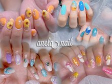 アネラネイル(anela nail)の雰囲気（手描き系もお任せ下さい(^^)ご予約お待ちしています☆）
