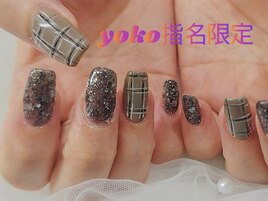 ゆるっとチェックが大人可愛い