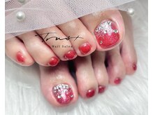 トラストネイル 佐野店(TRUST Nail)/親指選べるアートフットネイル