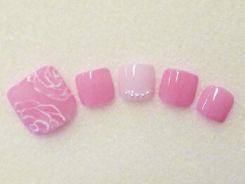 ネイルサロンレアリッチ 銀座店(Rare Rich)/フット定額コース¥7990色変更OK