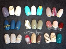 ネイル アンド フット ラプリエ(Nail&Foot Laprie)/カラフル★ネイルサンプル10★