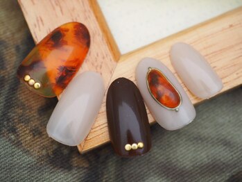 リボン 立川店(Ribbon)/定額Design7000円+tax べっこう