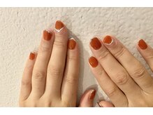 ニキ ヘアー ネイル(niki hair nail)/オレンジブラウン