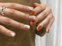 シェリーラメール 池袋店(cherie la mer)/うねうね秋ネイル