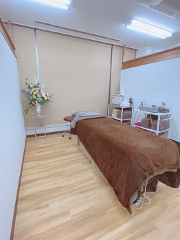 ビューティーワークスシャンティ 松戸店(Beauty Works Shanti)/完全個室の施術室