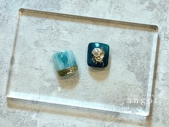 アンガット(angot.)/親指アート◆