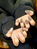 （（hand））ワンカラー＋アートパーツ2本まで付け放題 ￥6500