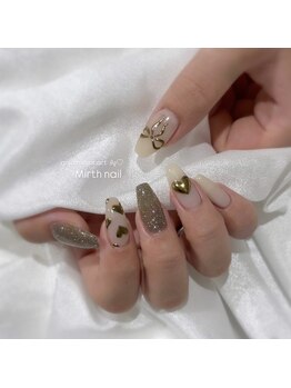 ミラーアートネイル