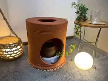 クオルボディケア(QOL Body Care)の写真/【Asuca黄土よもぎ蒸しで代謝UP☆】本格よもぎ蒸しで深部からデトックス◎冷え改善・むくみ解消・こり改善!