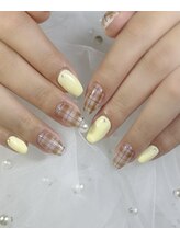 リィ ネイル(rii nail)/持込チェックネイル♪