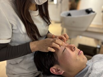 シャンプー&ヘッドスパ専門店 ヨリミチスパの写真/眼精疲労・スマホ疲れを整えるヘッドスパ