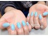 Hand【シンプル上品♪】ワンカラー(ケア込み)90分¥5500→¥4500