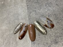 テラスアヴェダ ららぽーとエキスポシティ(Terrace AVEDA)/牛柄ネイル