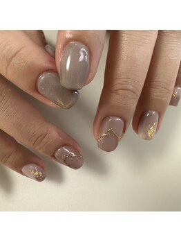 アミ(’Ami)/sample/ニュアンスネイル